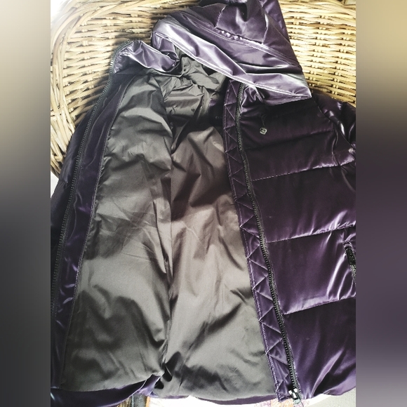 Arctic Expedition Puffer Coat, M/M, Irredescent purple, never used - Picture 8 of 15